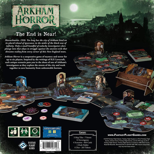 Arkham Horror 3rd Edition Board Game
