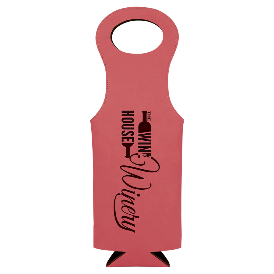 Leatherette Wine Bag