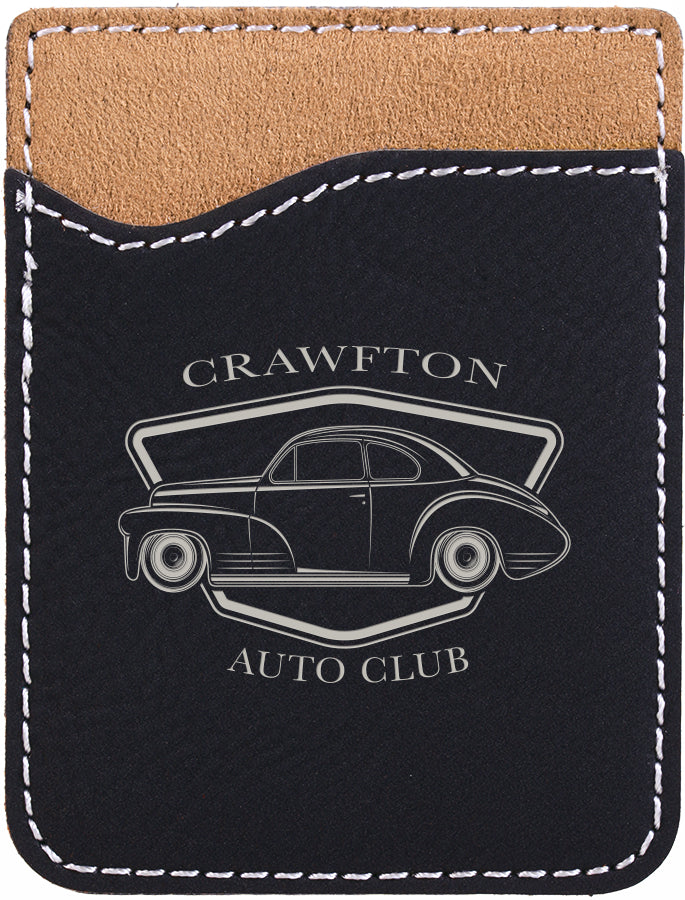 Leatherette Phone Wallet