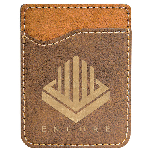 Leatherette Phone Wallet