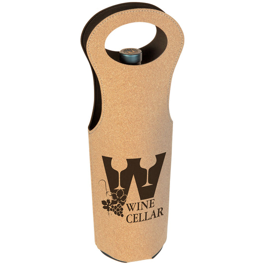 Leatherette Wine Bag