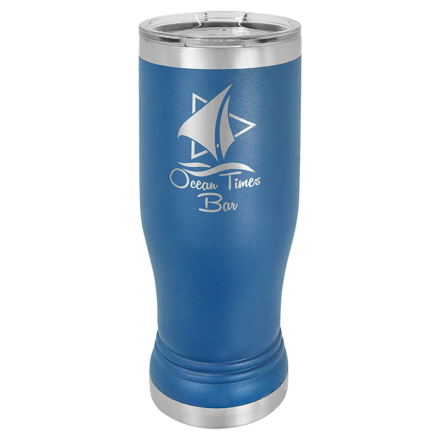 Polar Camel 14 oz. Pilsner w/Clear Lid