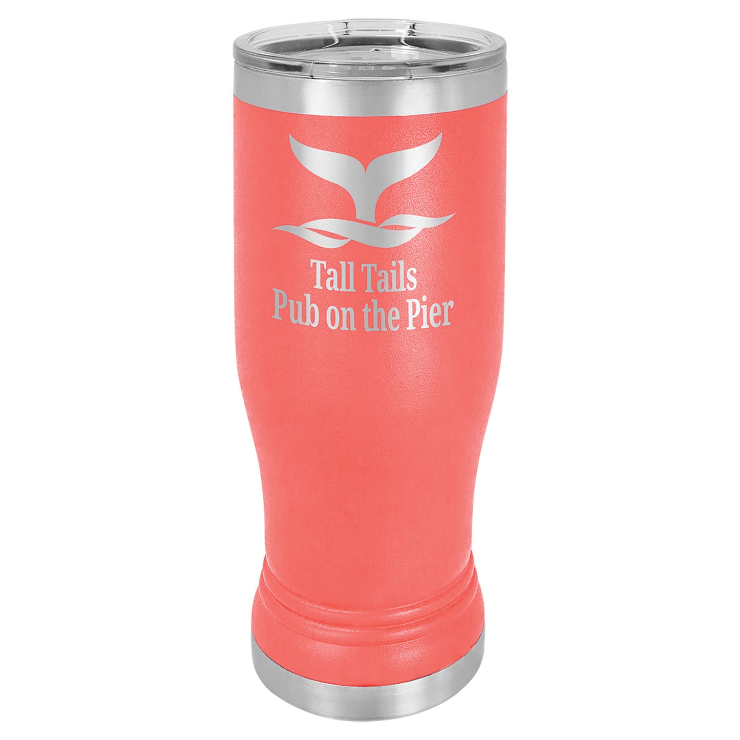 Polar Camel 14 oz. Pilsner w/Clear Lid