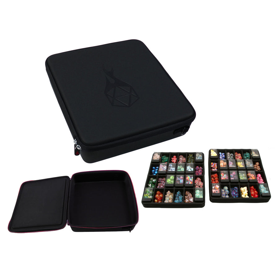 【くろ】DICE BANK Blind Touching Dice Cube (version 1) Black Body - Calvin's