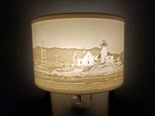 Personalized Photo Lithophane Nightlight