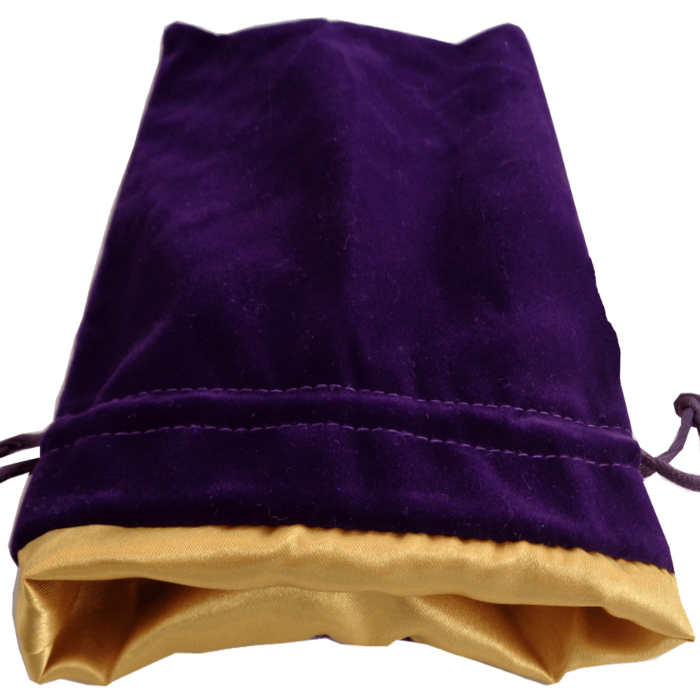 6" x 8" Dice Bag Purple