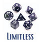 Limitless - Blue Sandstone Dice Set